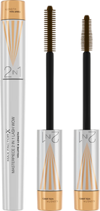 MAX FACTOREYE MASCARA MASTERPIECE 2 IN 1 WAW BLACK BROWN