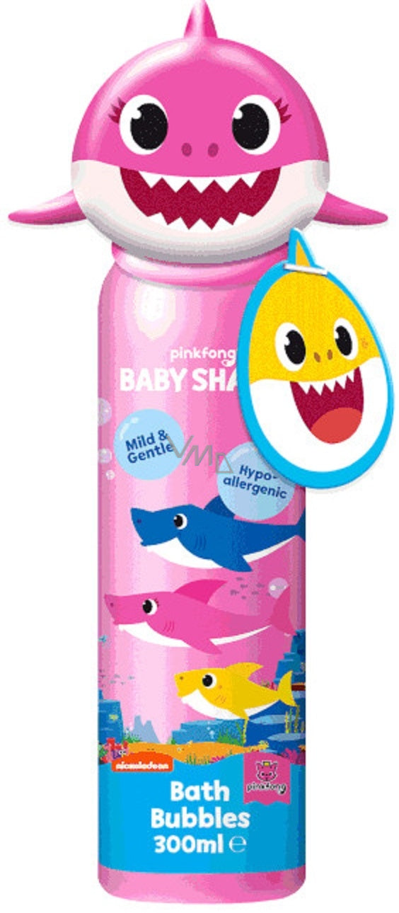 BABY SHARK BSH6613 PINK 3D BUBBLE BATH