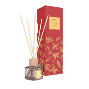 AROMA HOME 9880 MERRY CHRISTMAS APPLE & CINNAMON SCENTED STICKS 50ML