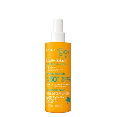 PUPA SUMMER BABIES & KIDS MILK BODY + FACE SPF50