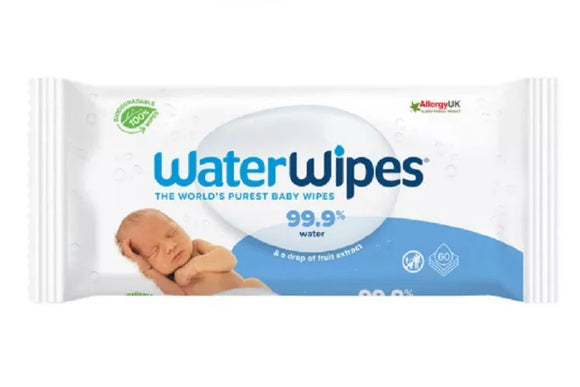 WATER WIPES X 60