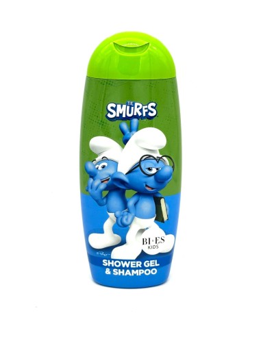 URODA 8576 BI-ES THE SMURFS SHOWER GEL & SHAMPOO 250ML