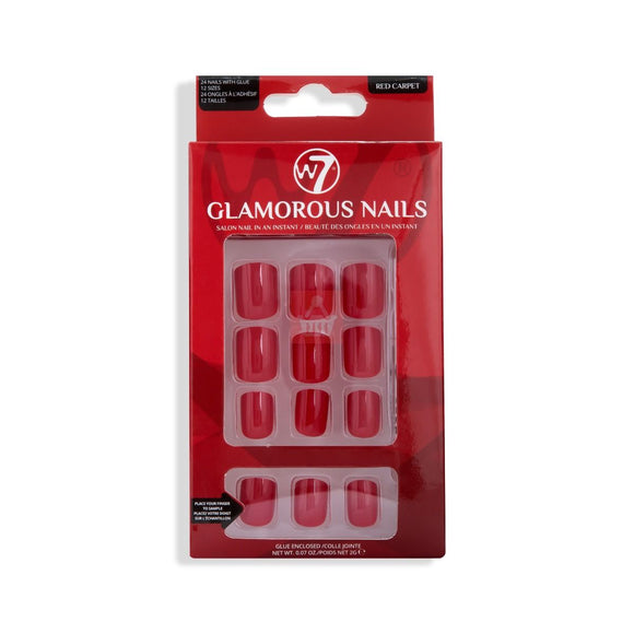 W7 GLAMOUROUS NAILS RED CARPET