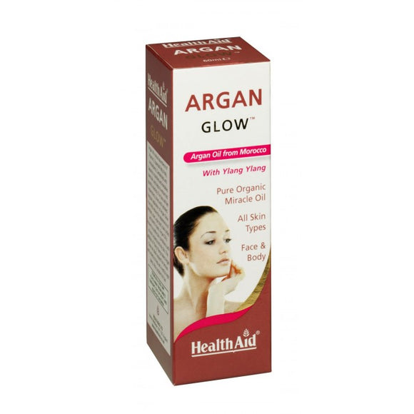 HEALTH AID ARGAN GLOW WITH YLANG YLANG 60ML