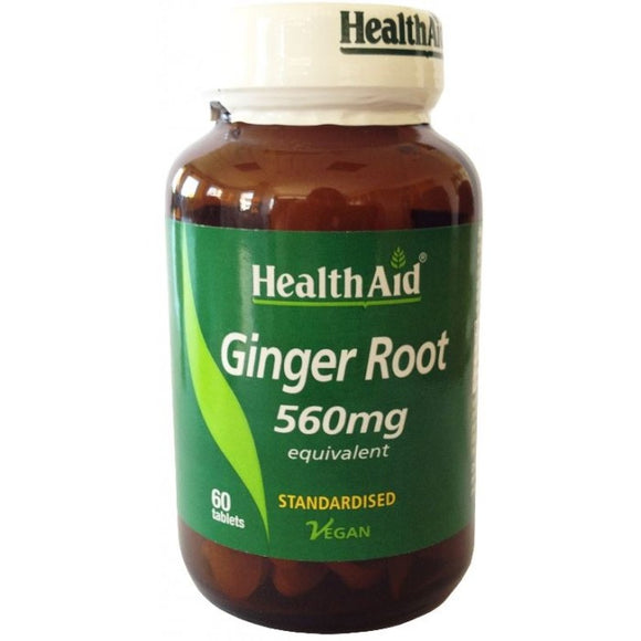 HEALTH AID GINGER ROOT TABS