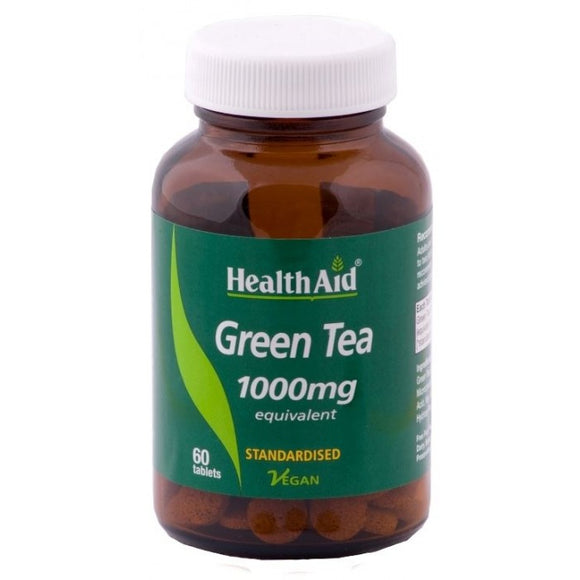 HEALTH AID GREEN TEA TABS X60