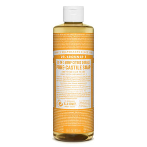 DR BRONNER'S CITRUS ORANGE CASTILLE SOAP 475ML