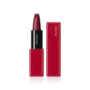 SHISEIDO TECHNO SATIN GEL LIPSTICK 411 SCARLET CLUSTER