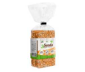 DAILY LIFE 3 SEEDS PROTEIN CRISPBREAD 100G