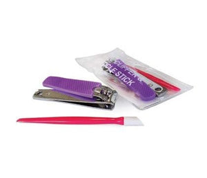 IDC 10077M NAIL CLIPPER & CUTICLE STICK