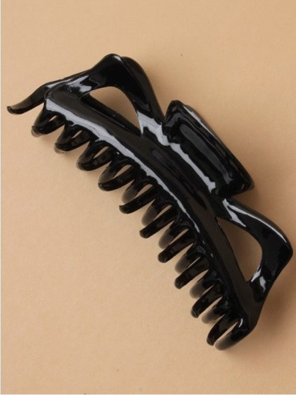 MOLLY & ROSE 1276 LARGE BLACK JAW CLIP