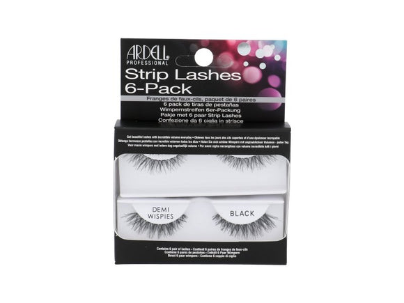 ARDELL EYELASHES STRIPLASH DEMI WISPIES X 6 PACK