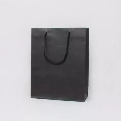 MOLLY & ROSE 1388 BLACK PAPER GIFT BAG SMALL