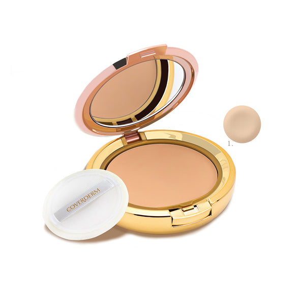 COVERDERM COMPACT POWDER NORMAL 1