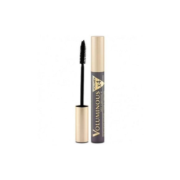 LOREAL MASCARA VOLUMINOUS X 4 BLACK POUCH