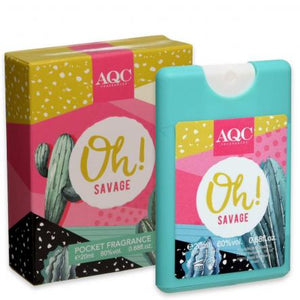 AQC FRAGRANCES 56014 OH SAVAGE OCKET FRAGRANCE 20ML