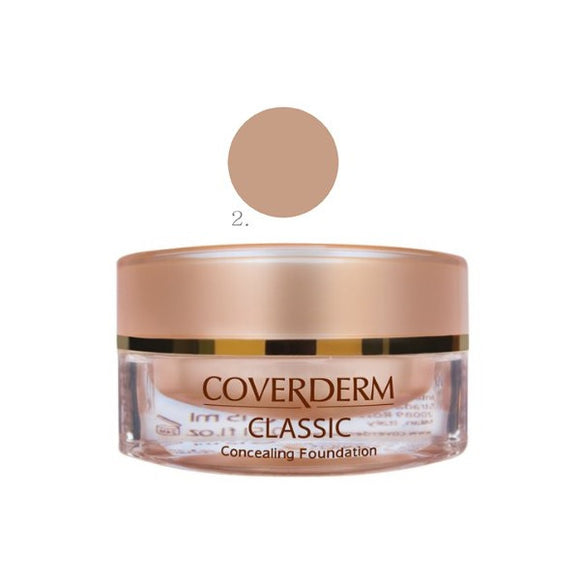 COVERDERM CLASSIC CONCEALING FOUNDATION 2