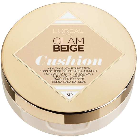 LOREAL GLAM BEIGE CUCHION 30MED LIGHT