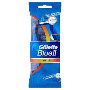 GILLETTE BLUE II DISPOSABLE PLUS X5