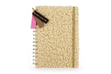 TRI-COASTAL 30720-30838 NUDE FUR SPIRAL JOURNAL WITH ELASTIC BAND