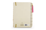 TRI-COASTAL 30720-30838 NUDE FUR SPIRAL JOURNAL WITH ELASTIC BAND