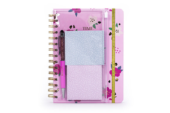 POSH + POP 30720T-31147 SPIRAL NOTEBOOK WITH BUILT IN CASE