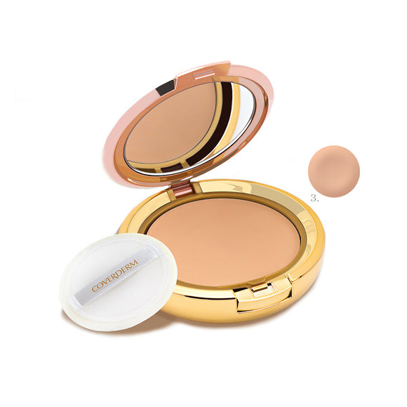 COVERDERM COMPACT POWDER NORMAL NO 3