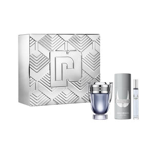 PACO RABANNE INVICTUS GIFT SET EAU DE TOILETTE 100ML + DEDORANT SPRAY 150ML + TRAVEL SPRAY 10ML 22