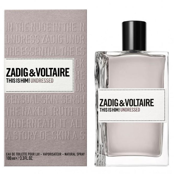 ZADIG & VOLTAIRE THIS IS HIM UNDRESSED EAU DE TOILETTE 100ML