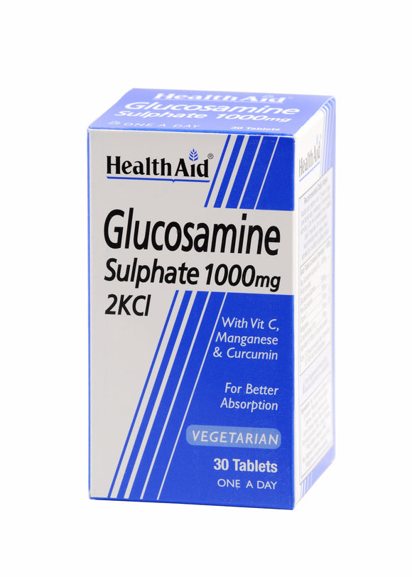 HEALTH AID GLUCOSAMINE SULPHATE 2KCI 1000MG