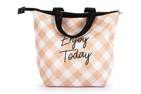 TRI-COASTAL 3570-30725 ENJOY TODAY INSULATED LUNCH TOTE