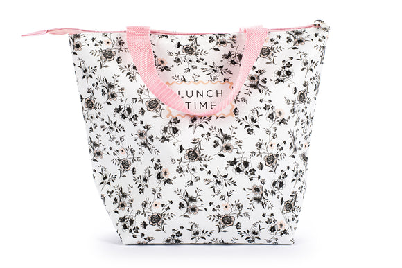 TRI-COASTAL 3570-30727 LUNCH TIME FLORAL INSULATED LUNCH TOTE