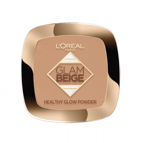 LOREAL GLAM BEIGE MDARK GLOW POWDER