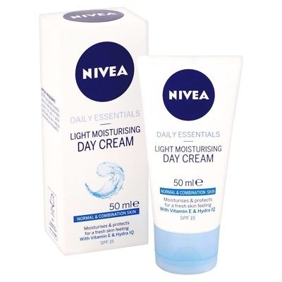 NIVEA DAILY ESSENTIALS LIGHT MOISTURISING DAY CREAM 50ml