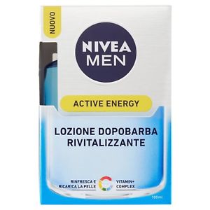 NIVEA MEN AFTER SHAVE SKIN ENERGY LOTION 100ML
