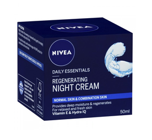 NIVEA REGENERATING NIGHT CREAM NORMAL TO COMBINATION 50ML