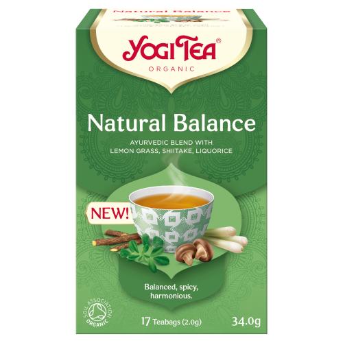 YOGI TEA NATURAL BALANCE X 17 BAGS