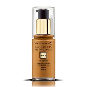 MAX FACTOR FACEFINITY 3IN1 FOUNDATION SPF 20 TAWNY 95