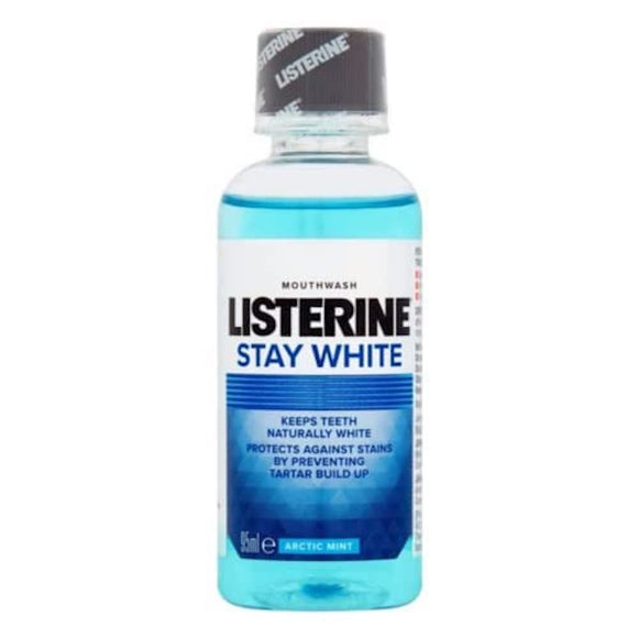 LISERINE STAY WHITE MOUTHWASH 95ML