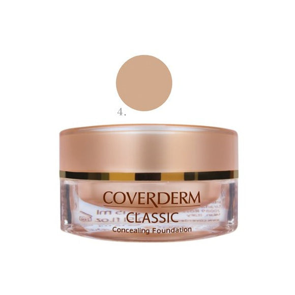 COVERDERM CLASSIC CONCEALING FOUNDATION 4