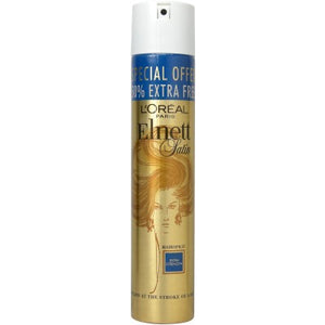 LOREAL ELNETT SATIN HAIR SPRAY EXTRA STRENGTH 300ML 50% FREE