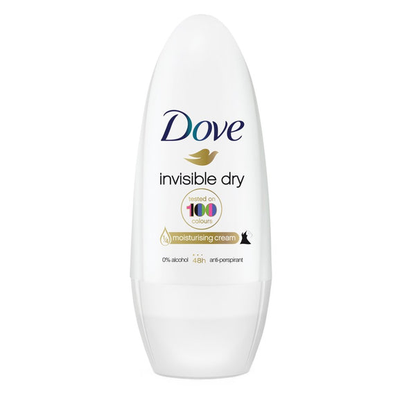 DOVE INVISIBLE DRY DEODORANT ROLL-ON 50ML