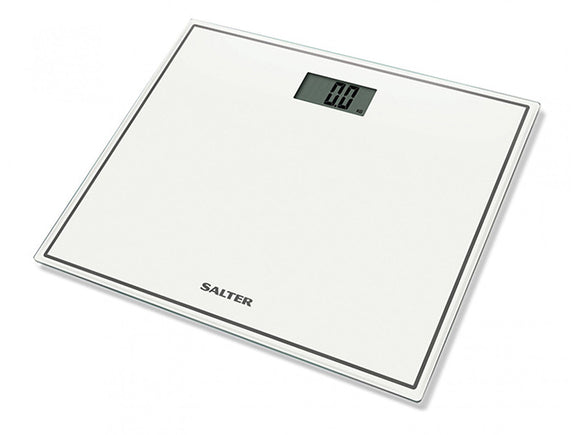 SALTER COMPACT GLASS ELECTRONIC WEIGHING  SCALE
