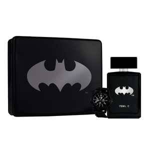 BATMAN BAT5109 TIN SET EAU SE TOILETTE 75ML + WRIST WATCH