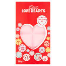 LOVE HEARTS SML5456 BATH FIZZER BAR