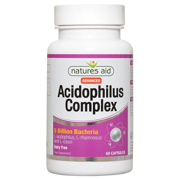 NATURES'S AID ACIDOPHILUS COMPLEX X 90 CAPSULES