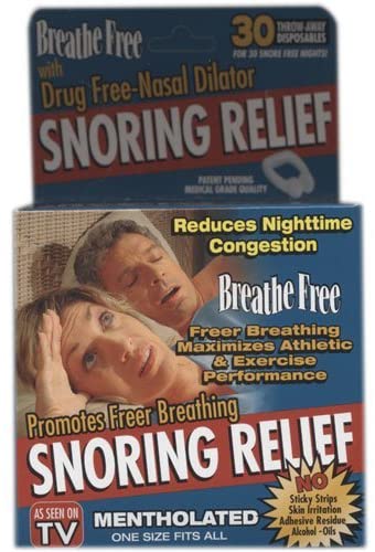 BREATHE FREE SNORING RELIEF