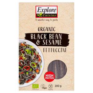 EXPLOR CUISINE BLACK BEAN & SESAME FETTUCINE 200G