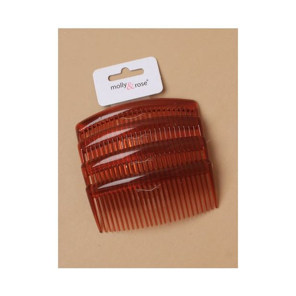 MOLLY & ROSE 5449 HAIR SIDE COMBS X 4 PACK