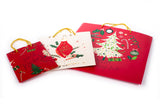 TRI-COASTAL 57367T-30557 CHRISTMAS PAPER GIFT BAGS X 3 PACK